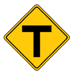 Warns of T Intersection