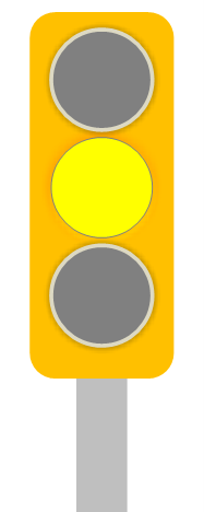 Trubicars Yellow Traffic Light 1